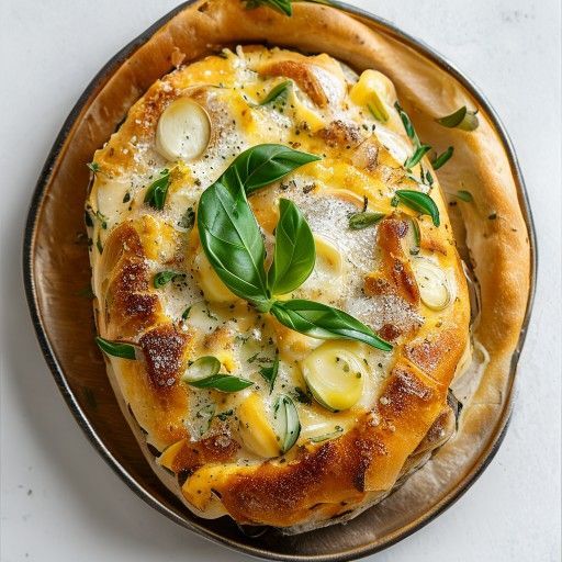Aglio e Olio Pizza Melt