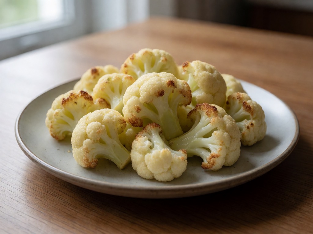 Gebratene Blumenkohlstangen aus dem Airfryer