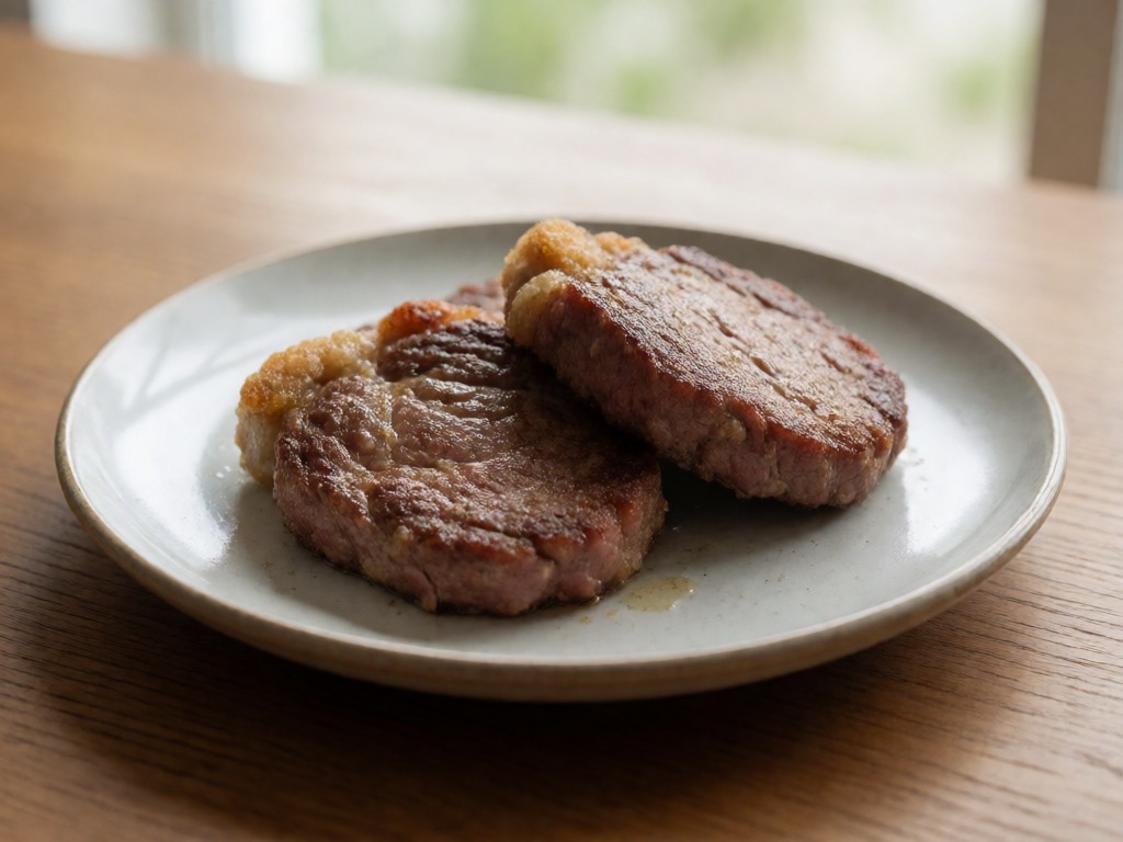 Rindfleischsteak aus dem Airfryer
