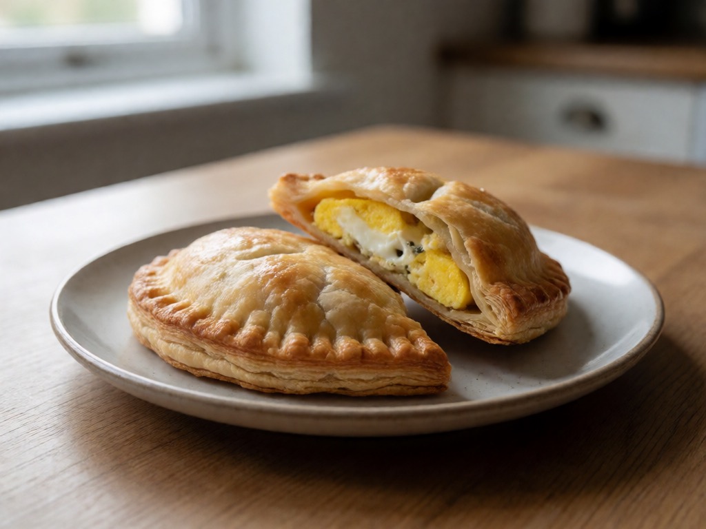 Heißluftfritteuse-Frühstücks-Pastetchen