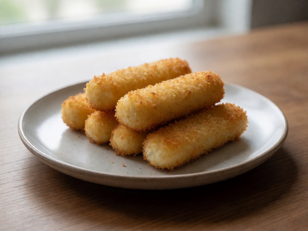 Airfryer-Käsestangen