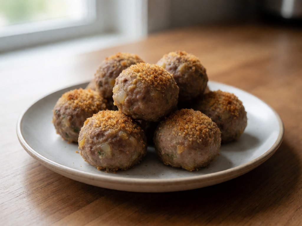 Hackbällchen aus dem Airfryer