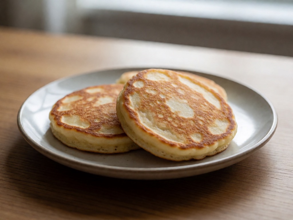 Heißluftfritteuse-Pfannkuchen