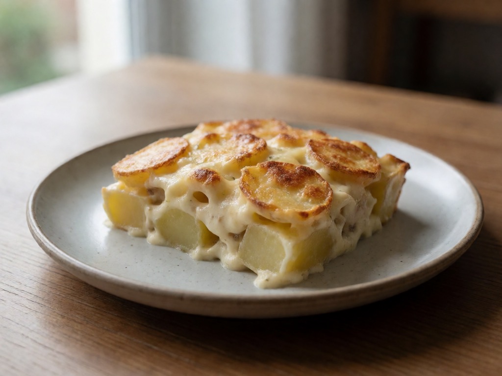 Kartoffel-Gratin aus der Heißluftfritteuse