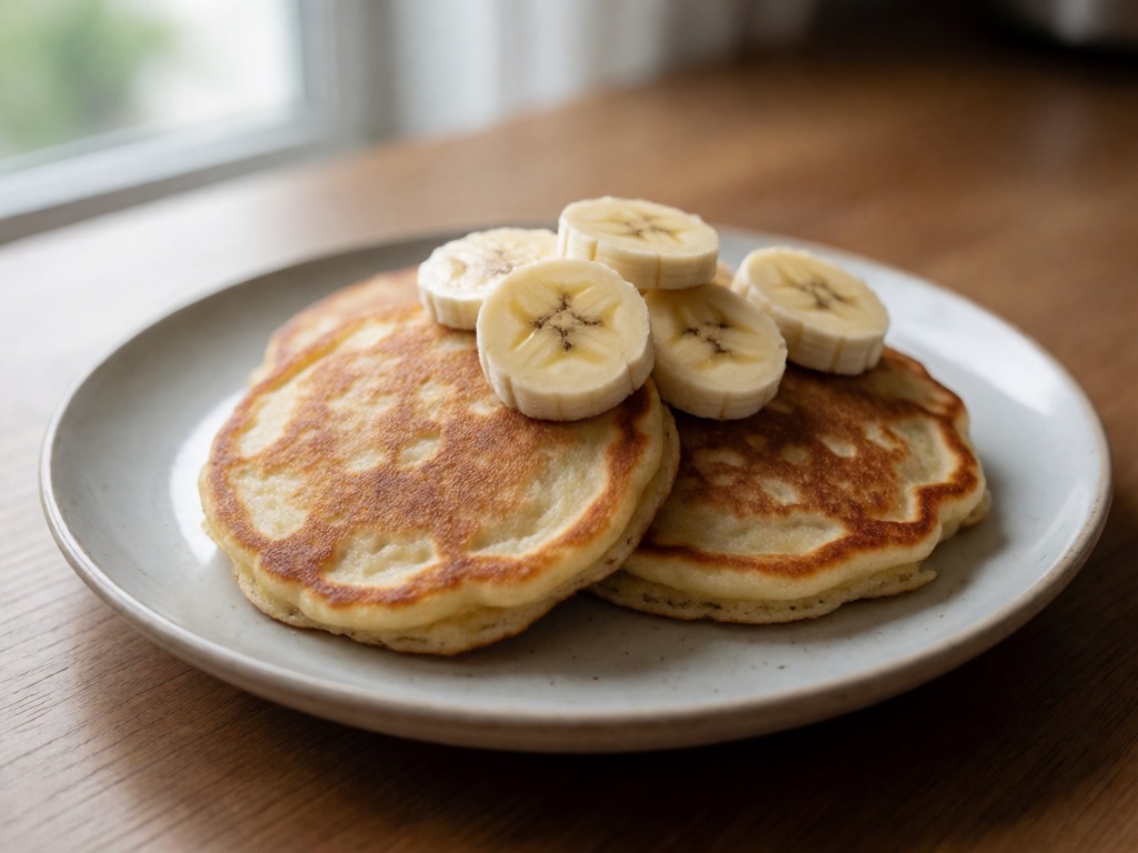 Airfryer Bananenpfannkuchen