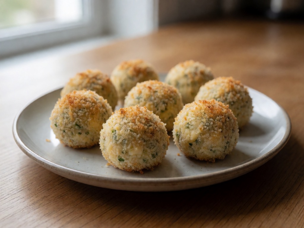Airfryer-Käsebällchen