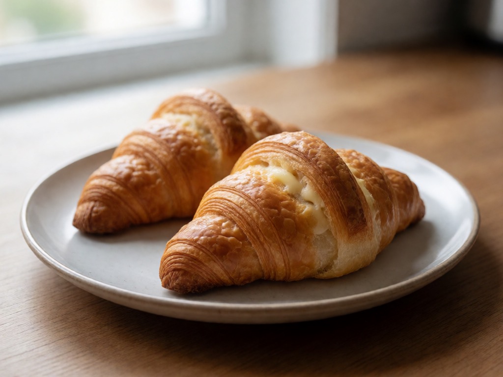 Airfryer-Käse-Croissants