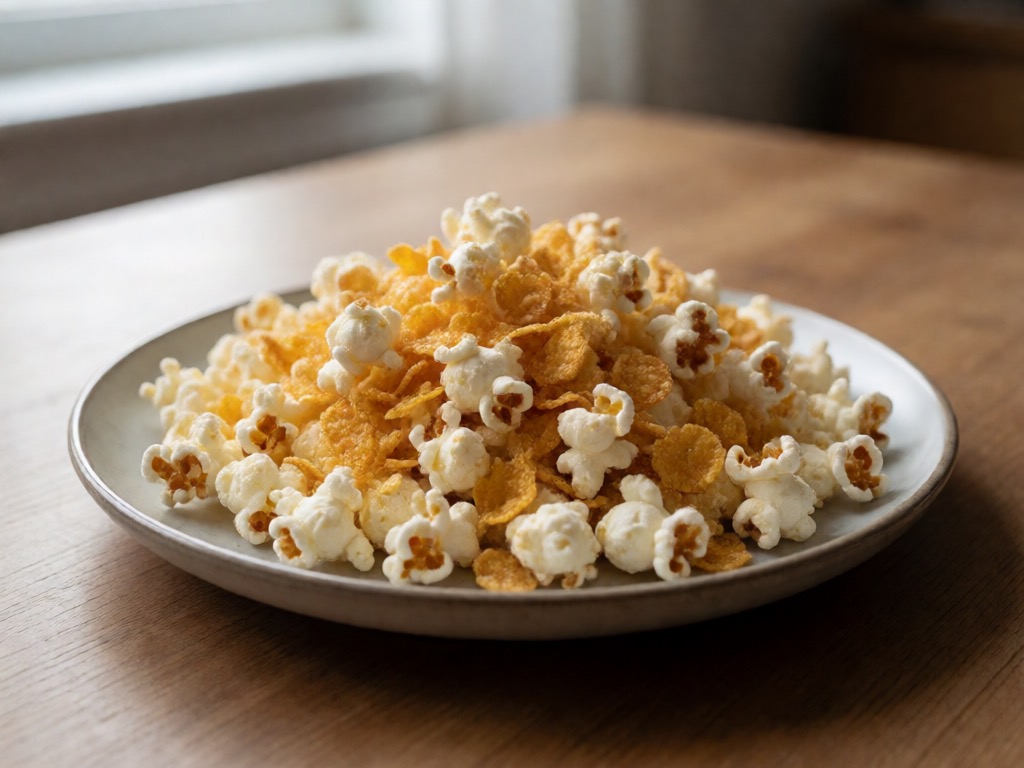 Käse-Popcorn aus dem Airfryer