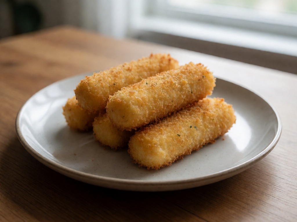 Airfryer-Käsesticks mit Tomatendip