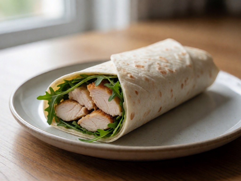 Airfryer-Crispy-Chicken-Wrap