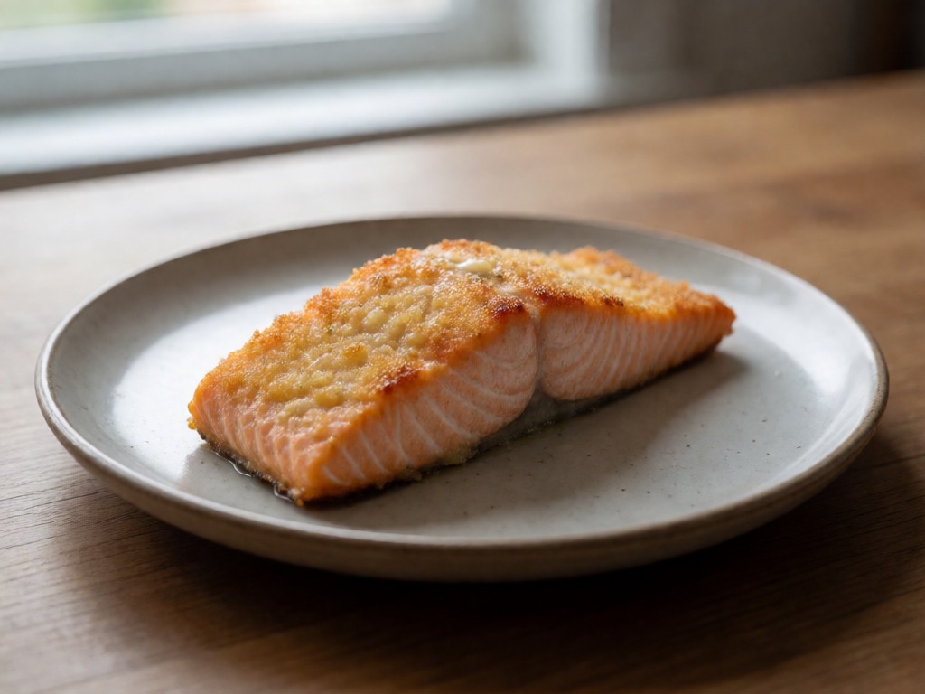 Lachsfilet mit Zitronenbutter im Airfryer