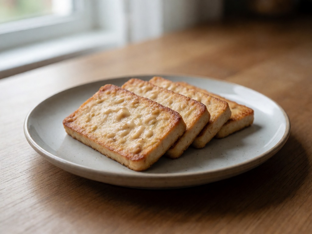 Airfryer-Tempeh mit asiatischer Soße