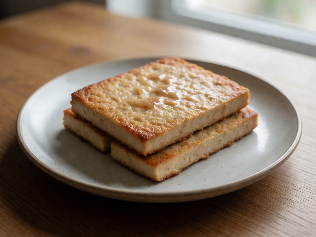 Airfryer-Tempeh mit Ingwer-Soy-Sauce