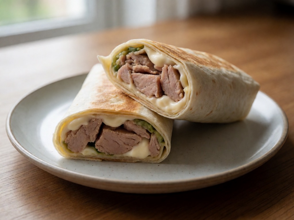 Airfryer-Thunfisch-Wrap