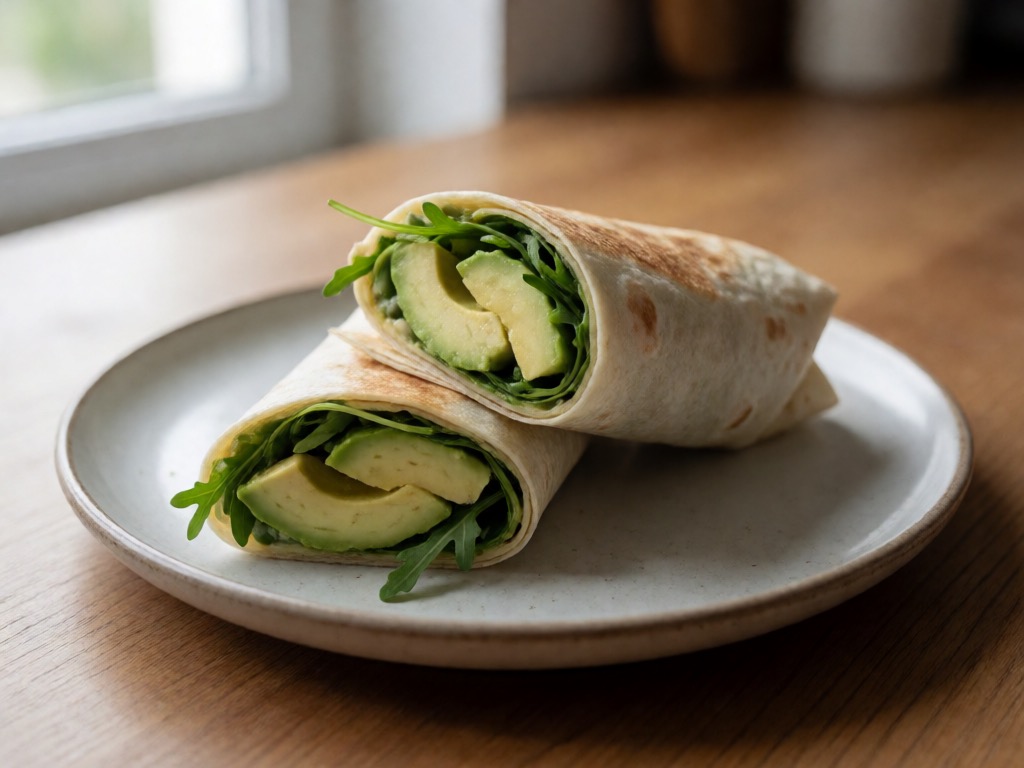 Airfryer Veggie Wrap
