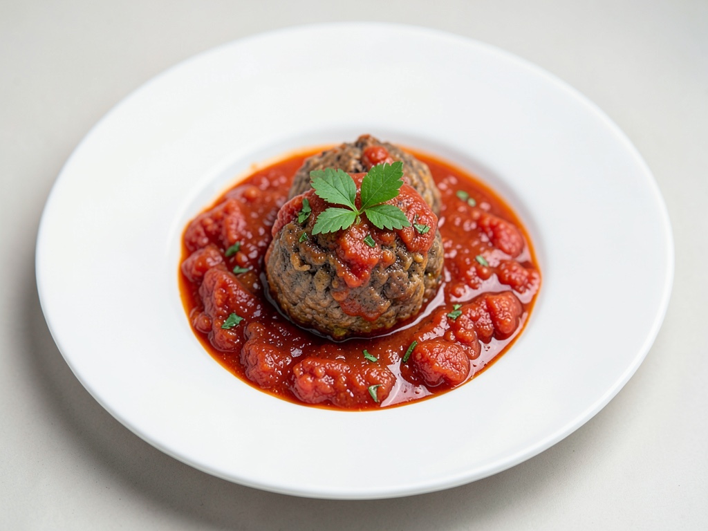 Spanische Fleischbällchen in Tomatensauce
