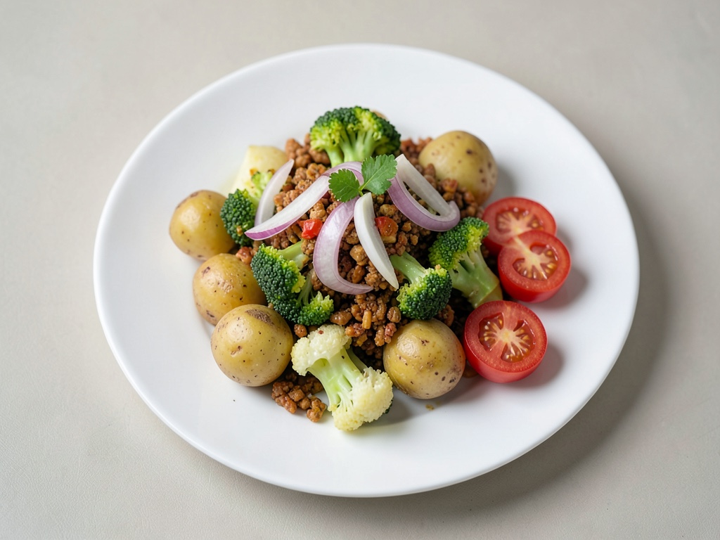 Aloo Gobi - Kartoffeln und Blumenkohl