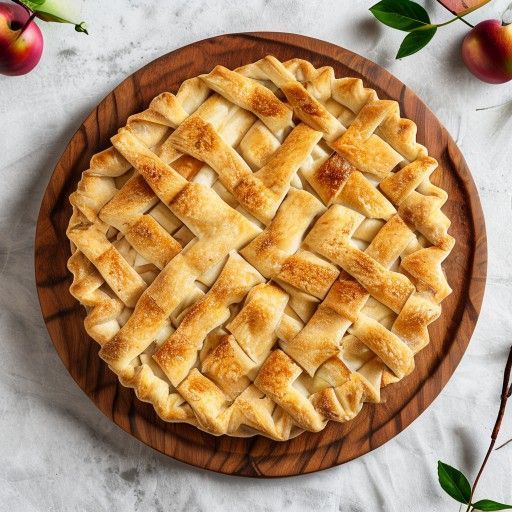 Einfache Apfel-Crostata