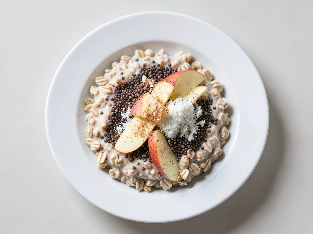 Avena Overnight de Manzana y Canela