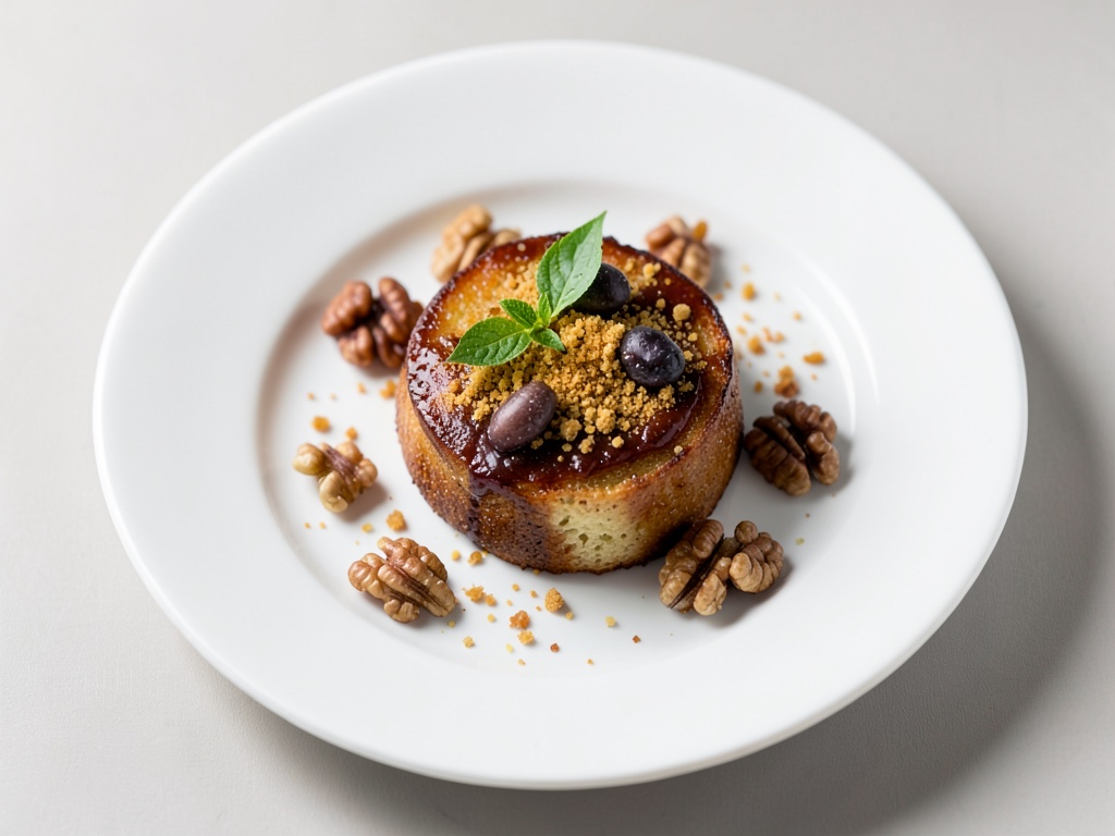Pain Perdu de manzana y canela con nueces