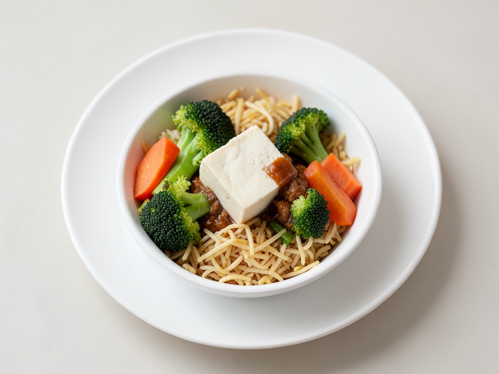 Asiatische Tofu-Bowl