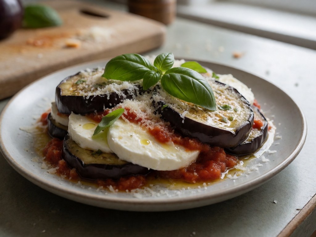 Klassischer Ofen-Parmigiana di Melanzane