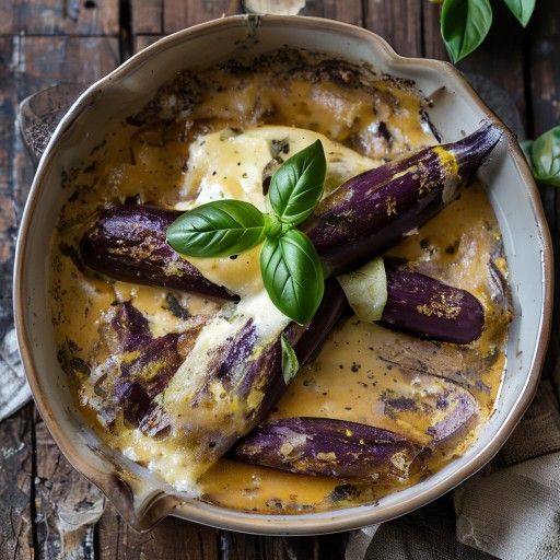 Auberginen-Polenta-Kaneloni