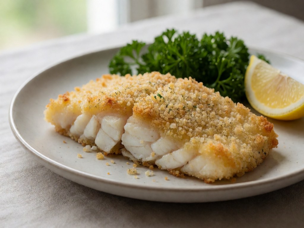 Knuspriger Backfisch aus der Heißluftfritteuse