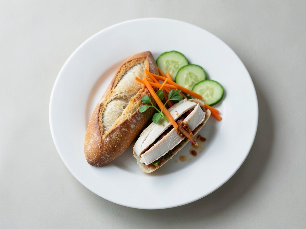 Bánh Mì mit Hähnchen