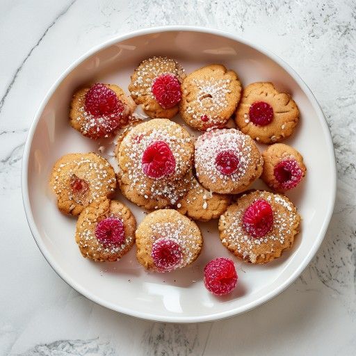 Magdalenas alemanas con fresas