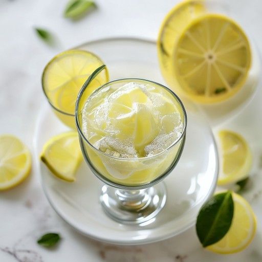 Bavarois an der Küste