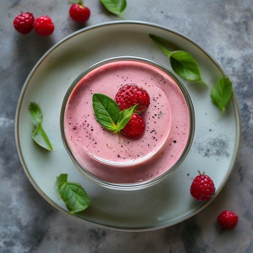 Smoothie protéiné aux fruits rouges
