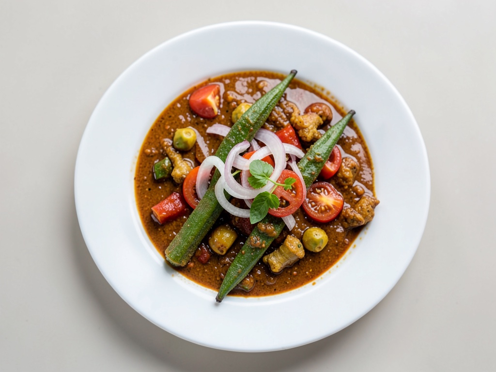 Bhindi Masala - Gebratene Okra