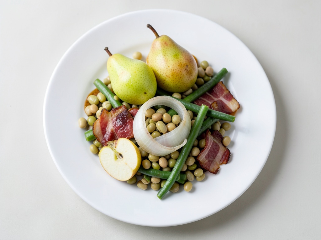Birnen, Bohnen und Speck