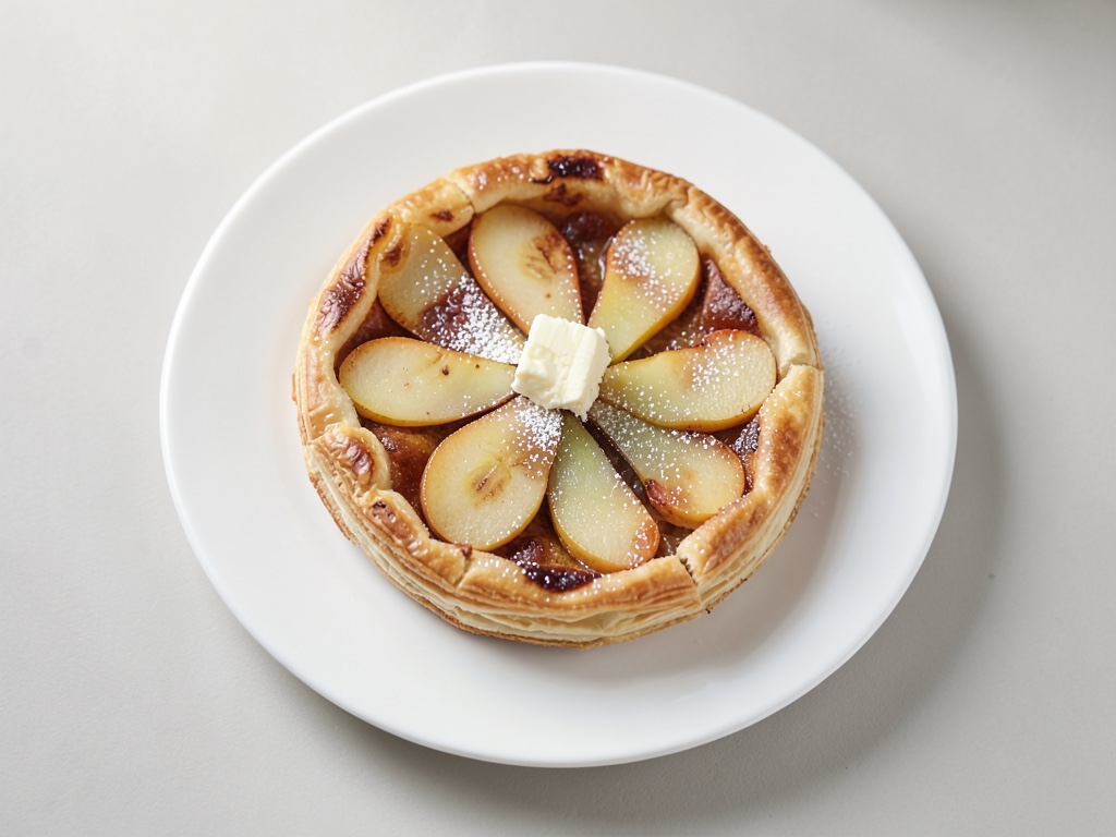 Birnen-Tarte Tatin