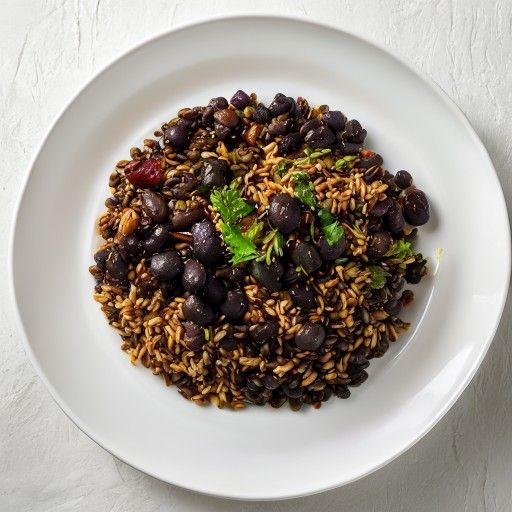 Fagioli neri e riso (Arroz con Frijoles Negros)
