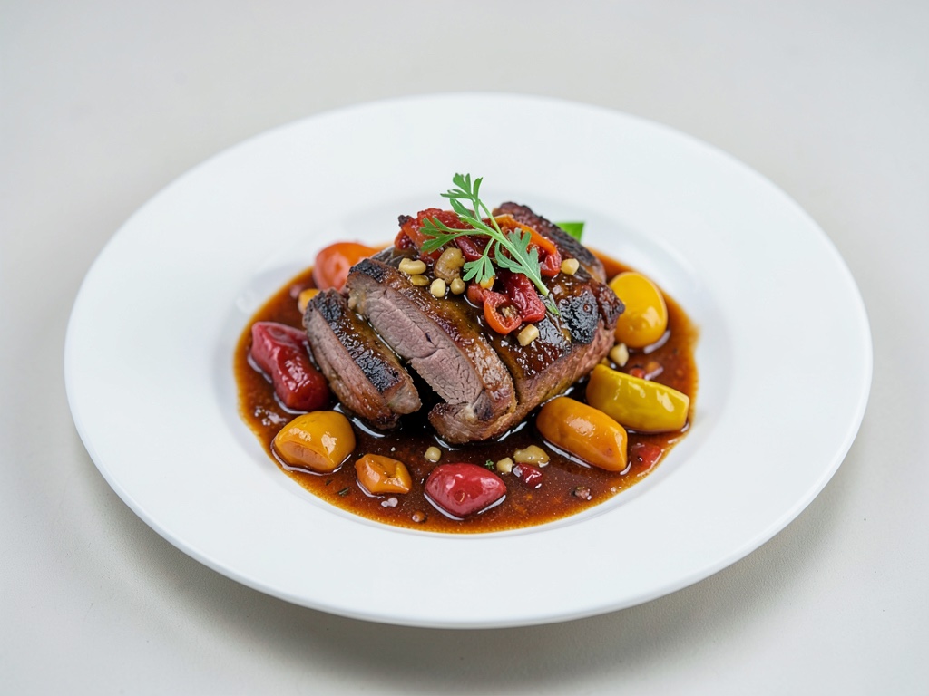 Schnelles Boeuf Bourguignon mit Paprika