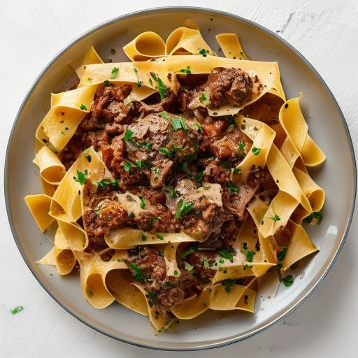 Einfache Bolognese mit festem Biss
