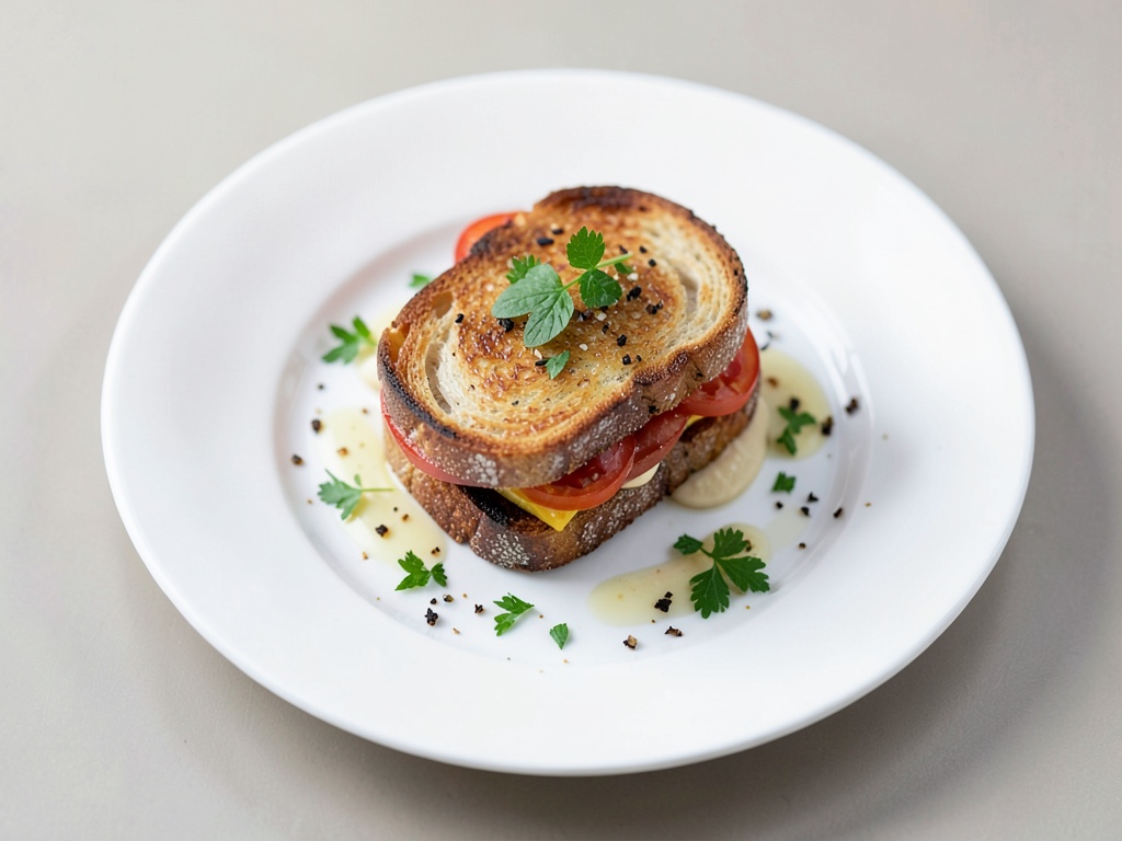 Sándwich de Tostada Bourbon