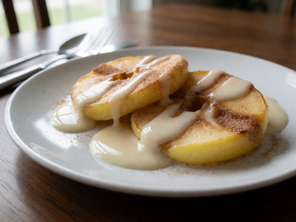 Blitzschnelle Bratäpfel aus der Heißluftfritteuse