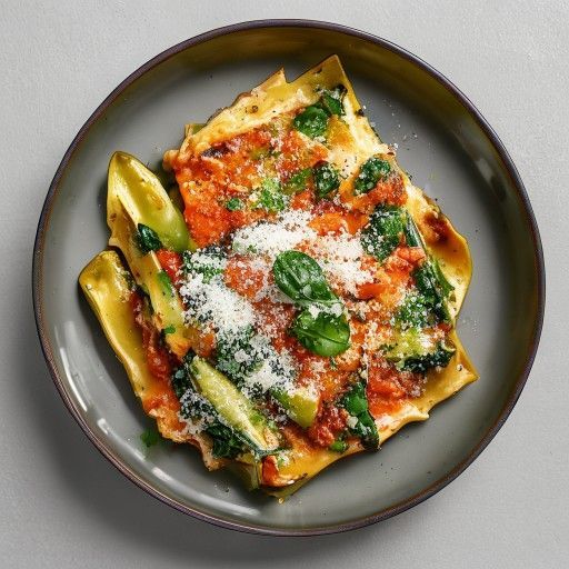 Brillengrasbuermann-Cannelloni mit Spinat
