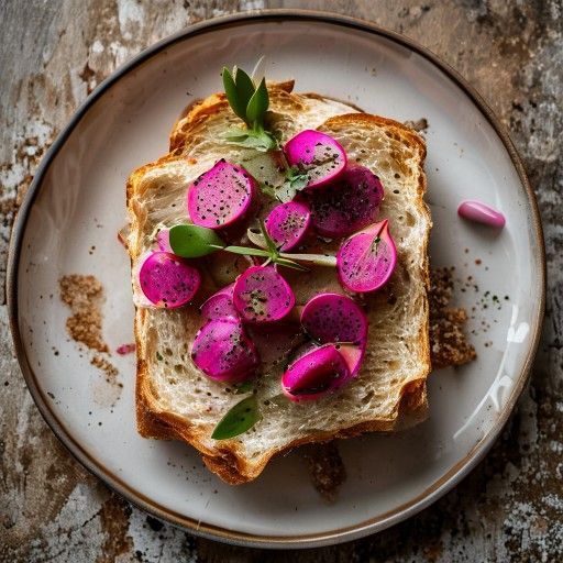 Bruschetta mit Feigenbrot und Ciacci