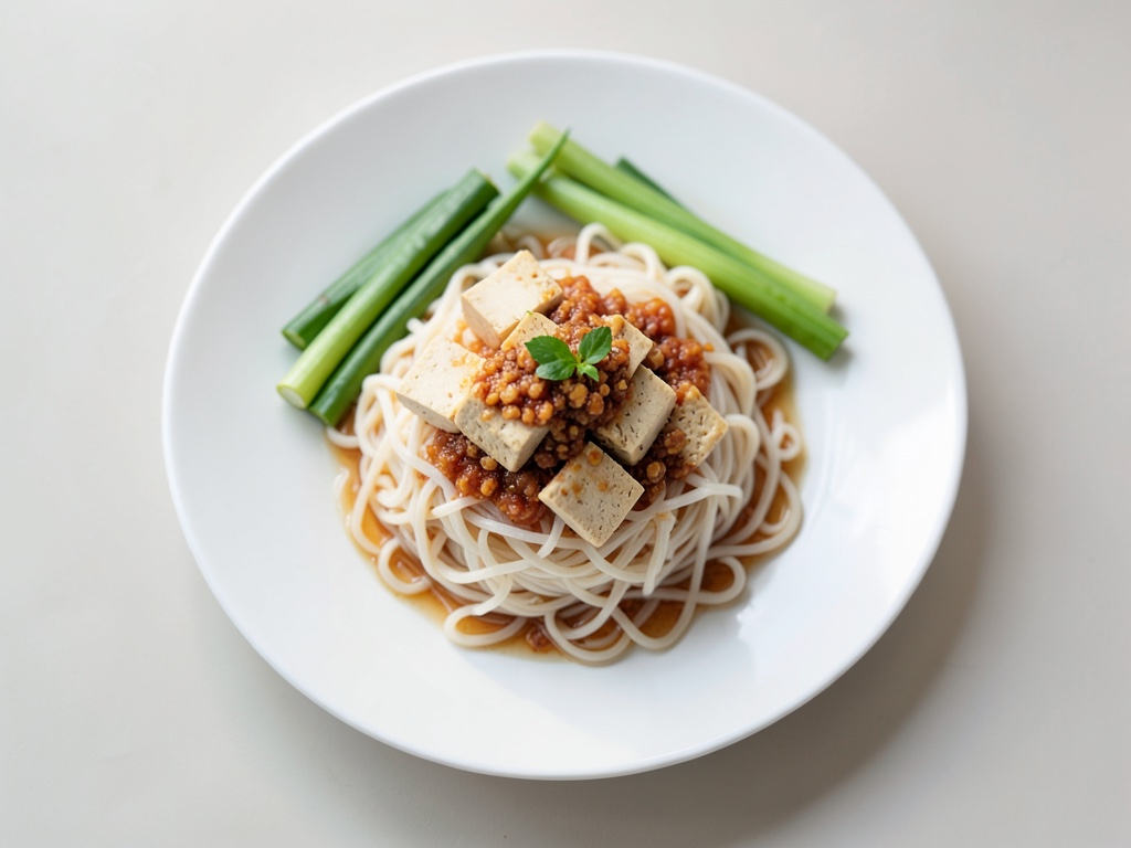 Bún Đậu Mắm Tôm (Reisnudeln mit Bohnen und Shrimp-Paste)