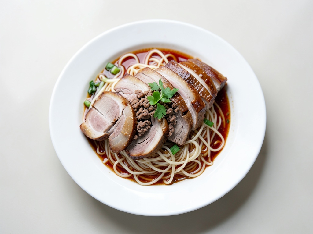 Bún Chả - Gegrilltes Schweinefleisch mit Nudeln