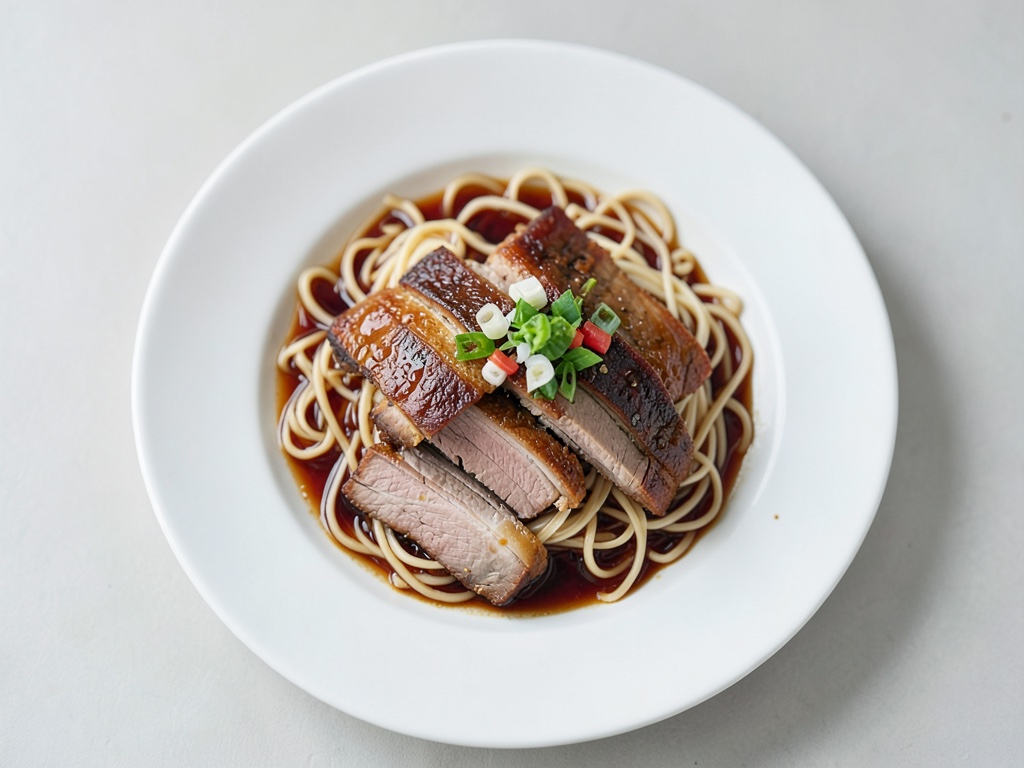 Bún Thịt Nướng (Gegrilltes Fleisch mit Reisnudeln)