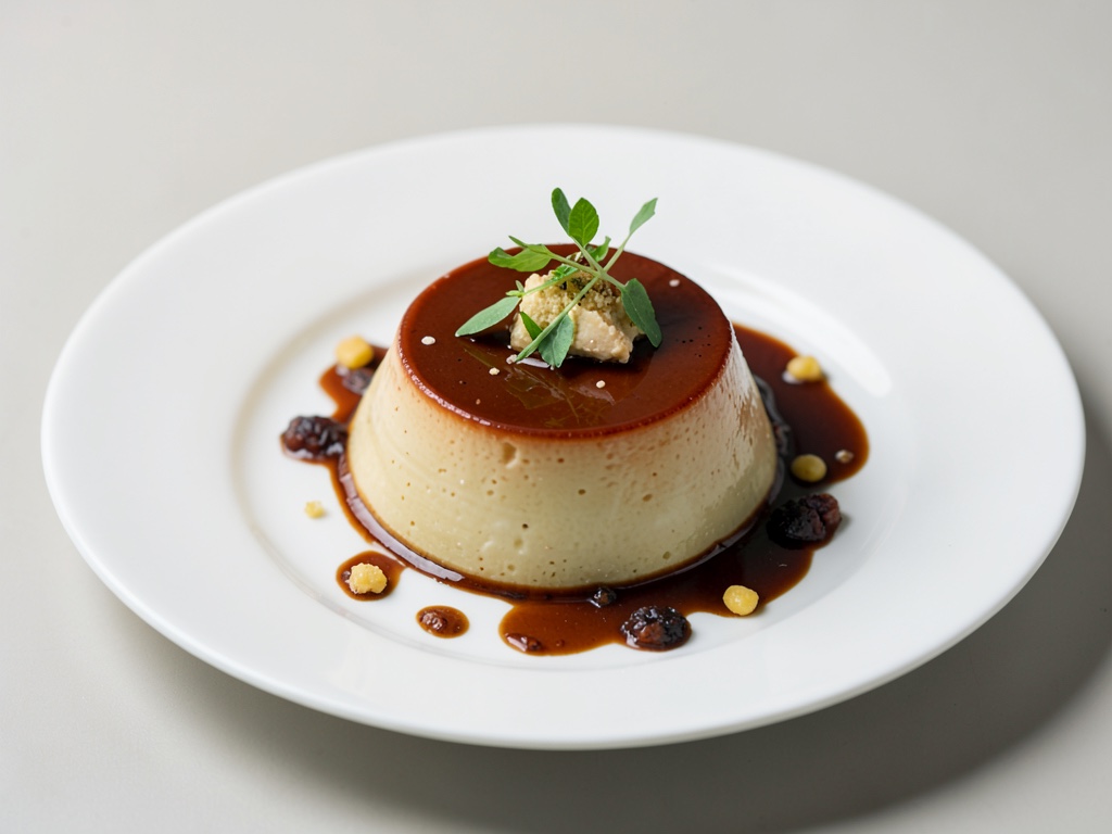 Spanischer Espresso-Creme-Flan