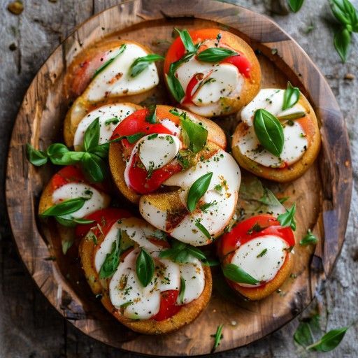 Caprese-Bruschetta