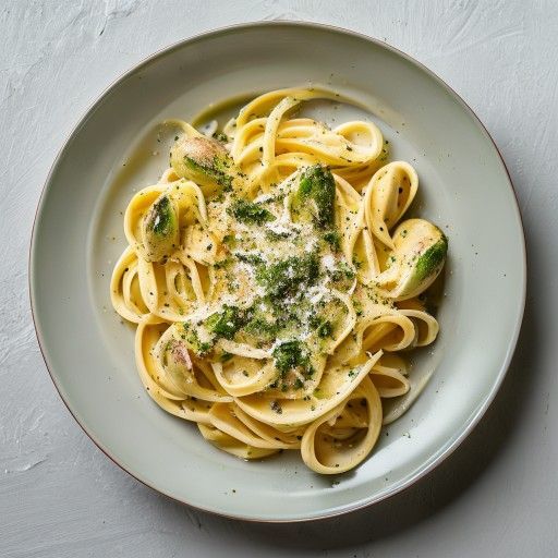 Cremige Artichocken-Pasta