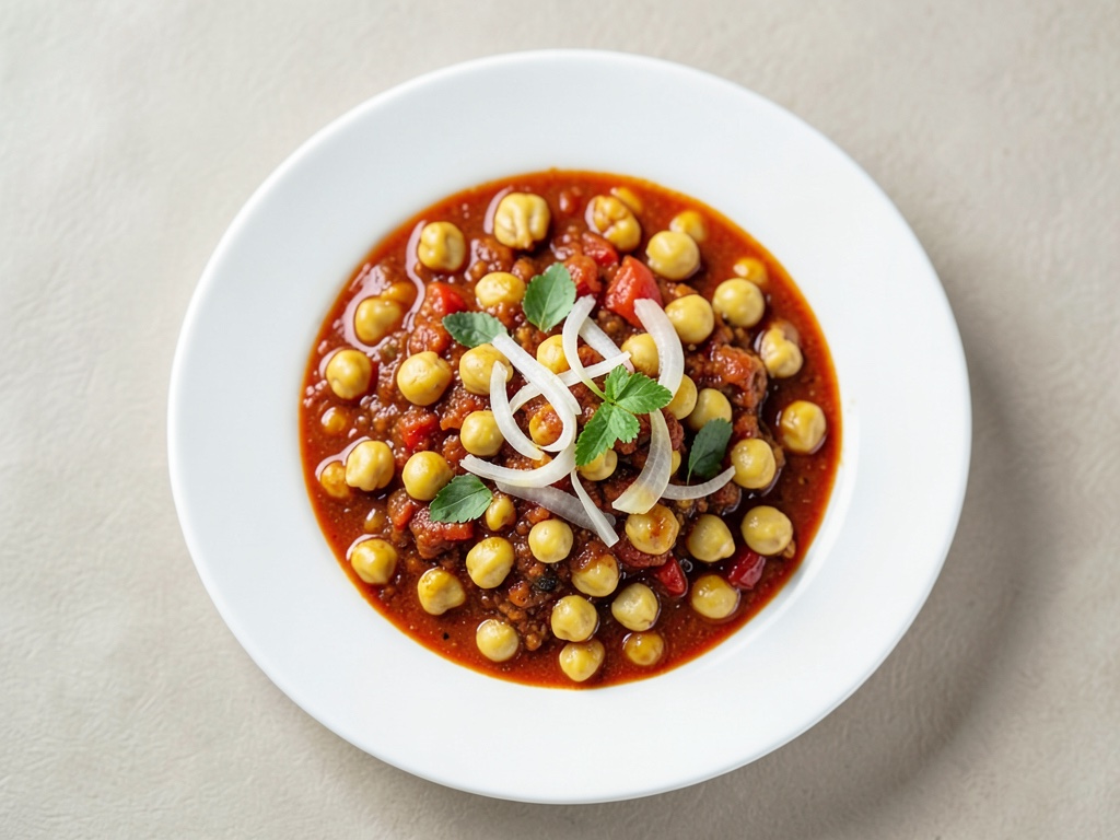 Rotes Kichererbsen-Curry (Chana Masala)