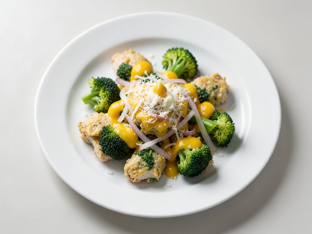 Käse-Brokkoli-Hähnchenbissen